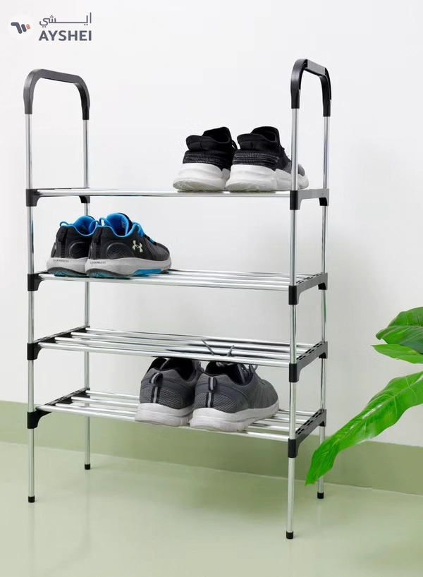 DelCasa 4Tier Shoe Rack Durable Iron Storage Rack,DC2054