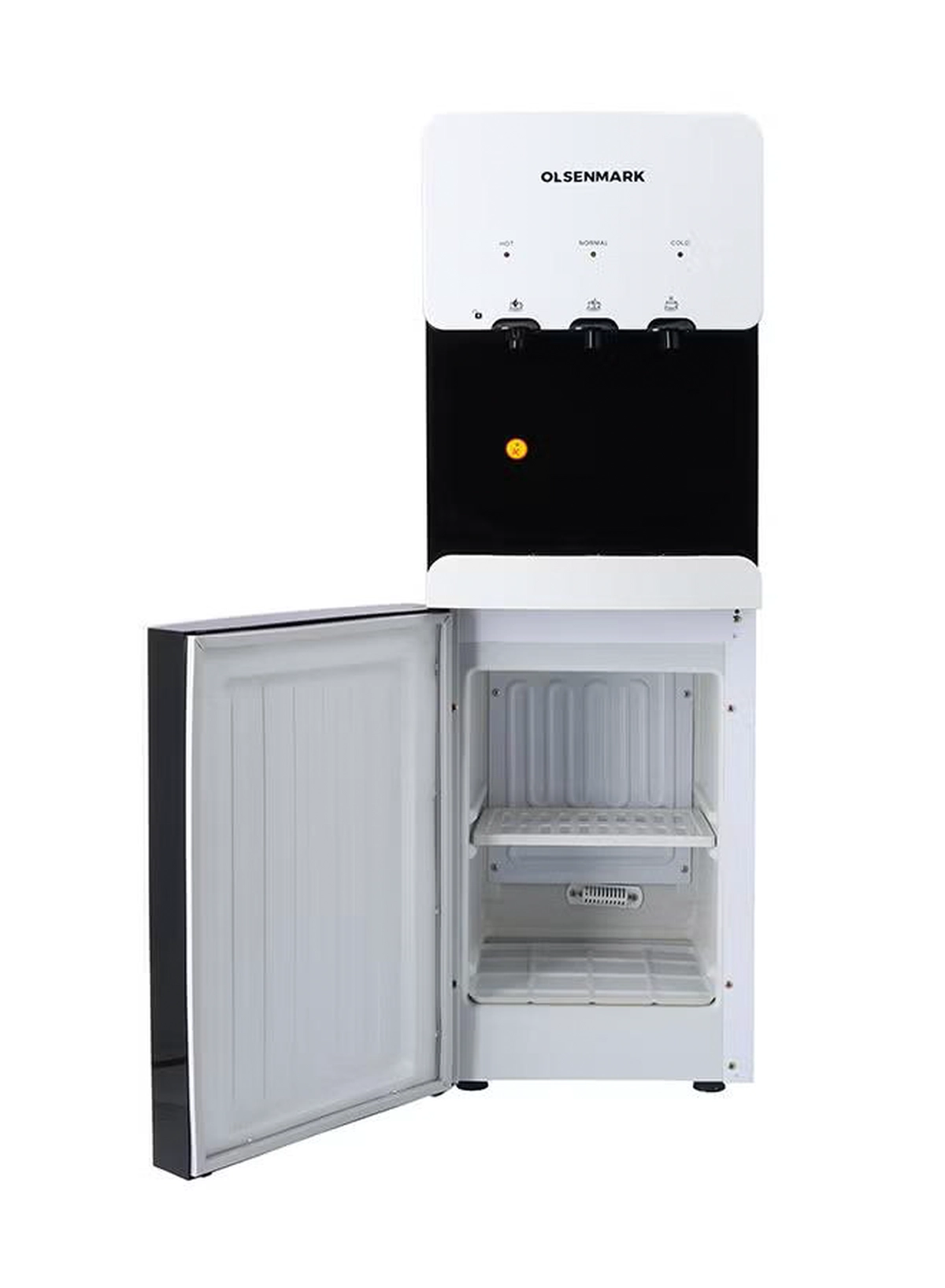  Olsenmark Water Dispenser with Refrigerator, Hot- Cold- Warm Function, OMWD1629 , Cold Temperature: 6-10C - Hot Temperature: <95C - ABS + Iron Side Panel - Heating Power 500W OMWD1629 White-8-8