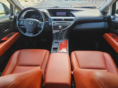 Lexus RX 350 Standard 2012 | American Specs | Clean Car With Orange Leather Interior-10