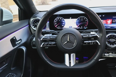 Mercedes-Benz A200 AMG-2024-11000KM-GCC SPECS- UNDER WARRANTY  SERVICE CONTRACT available black as w-13