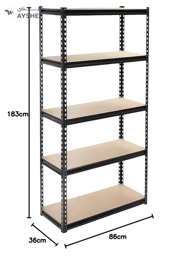 My Choice Equipment Storage Organizer Rack, 5 Shelves