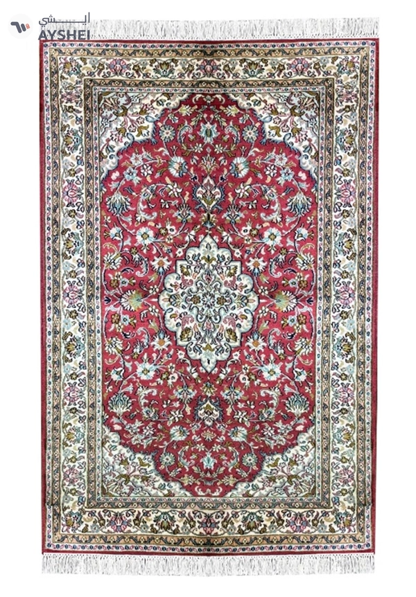 Antique handmade pashmina woolen carpet