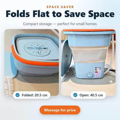 Portable Collapsible Mini Washing Machine-2
