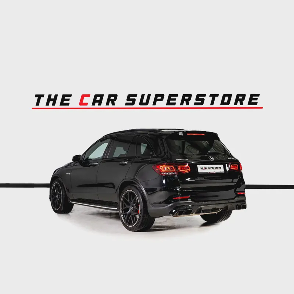 Mercedes Benz GLC 63 S AMG 4 MATIC Plus-Low Mileage-Night Package-Active Sports Exhaust-4-4