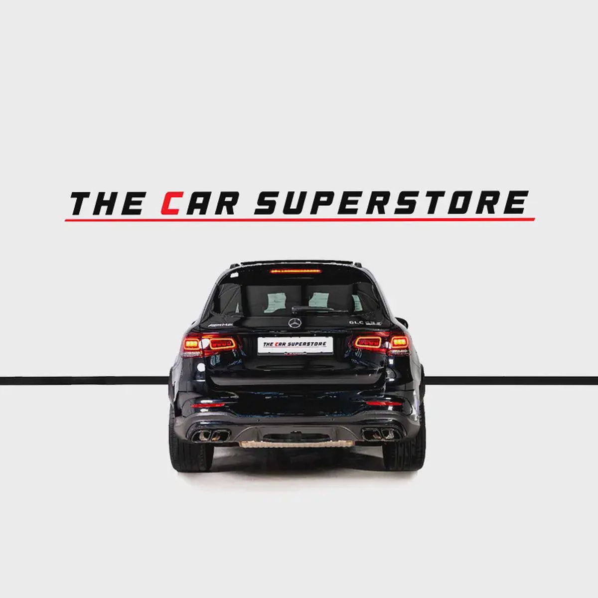 Mercedes Benz GLC 63 S AMG 4 MATIC Plus-Low Mileage-Night Package-Active Sports Exhaust-5-5