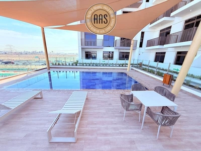 Chiller free brand new studio with kitchen appliances in Al furjan Dubai-12
