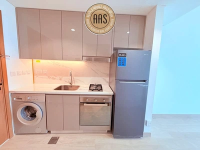 Chiller free brand new studio with kitchen appliances in Al furjan Dubai-8