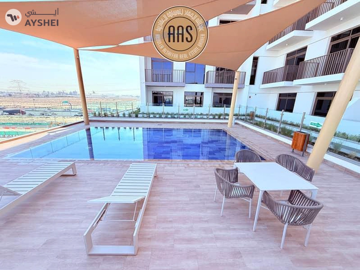 Chiller free brand new studio with kitchen appliances in Al furjan Dubai-12-12
