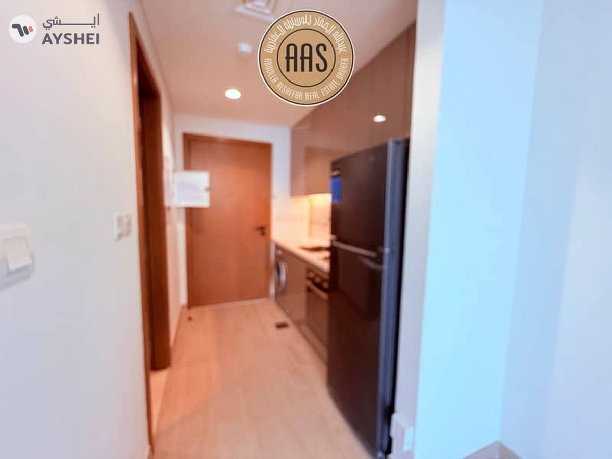 Chiller free brand new studio with kitchen appliances in Al furjan Dubai-5-5