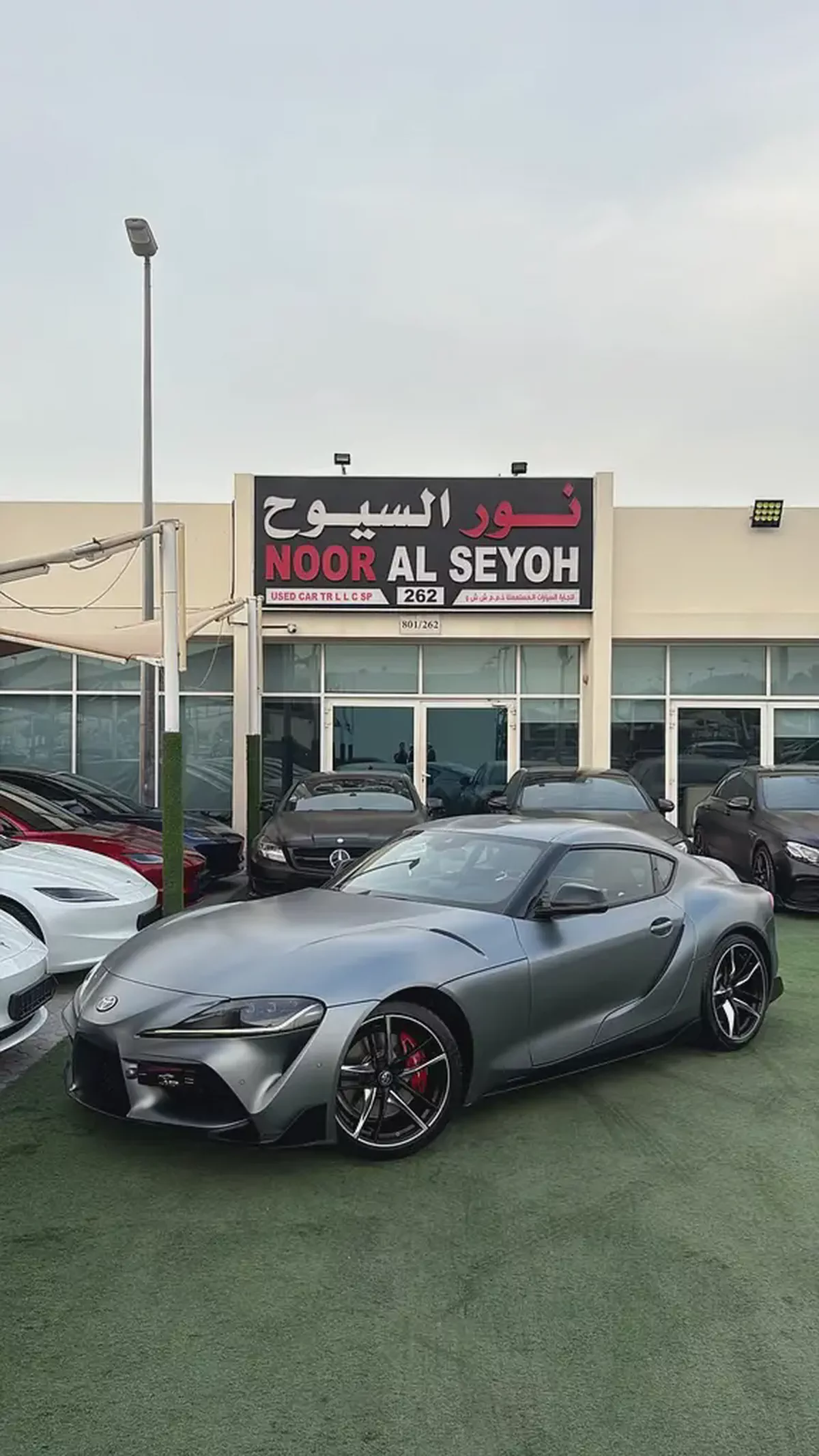 2022 Toyota Supra GR Premium GCC Specs – Low Mileage, Excellent Condition-2-2