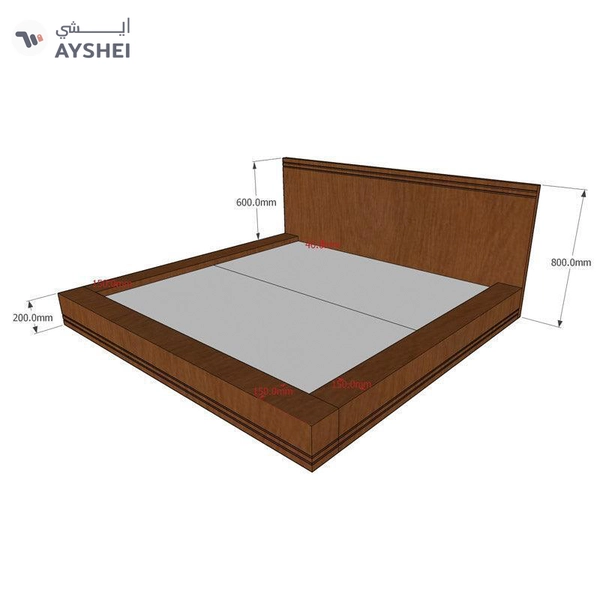 Japanese Low Bed, Osaka, Custom