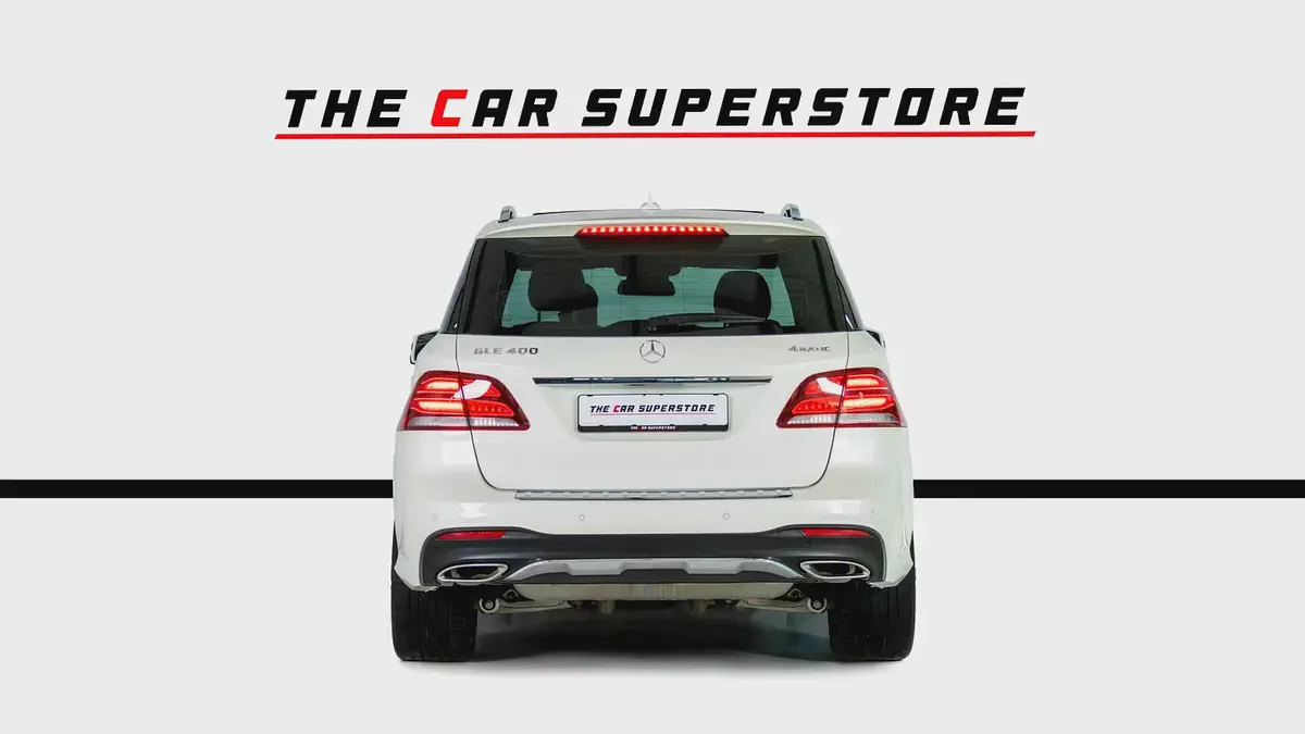 Mercedes Benz GLE400-GCC-AMG Body Styling-LOW Mileage-Very Well Maintained-High Specifications-6-6