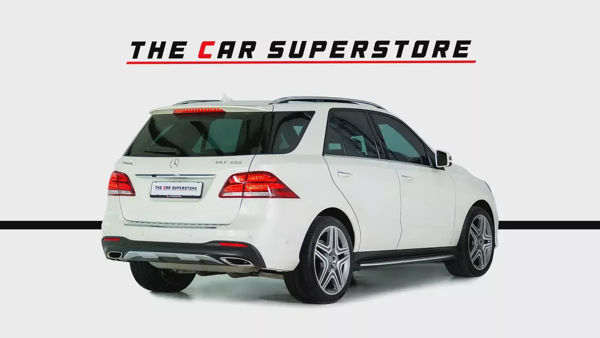 Mercedes Benz GLE400-GCC-AMG Body Styling-LOW Mileage-Very Well Maintained-High Specifications-7-7