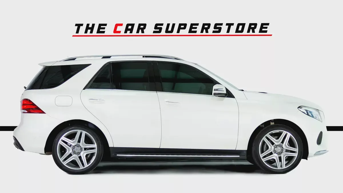 Mercedes Benz GLE400-GCC-AMG Body Styling-LOW Mileage-Very Well Maintained-High Specifications-8-8
