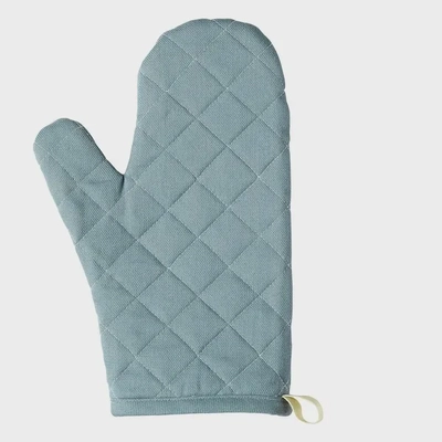 IKEA SANDVIVA Oven Glove - Textile Blue for Kitchen Safety and Style-0