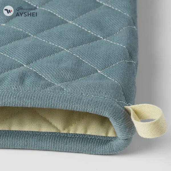 IKEA SANDVIVA Oven Glove - Textile Blue for Kitchen Safety and Style
