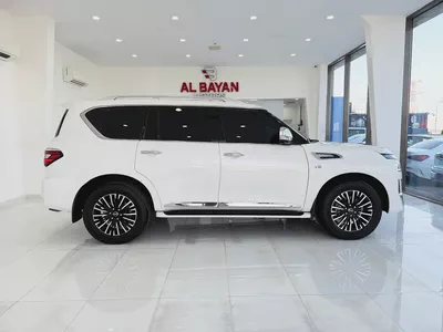 نيسان باترول بلاتينيوم V8 LE ابيض / زعفراني 2022 (المسعود)-6
