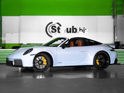 CERAMIC BRAKES-TARGA 4 GTS-BRAND NEW-LIFTING-TINTED HD MATRIX-PORSCHE WARRANTY-COGNAC INTERIOR-0