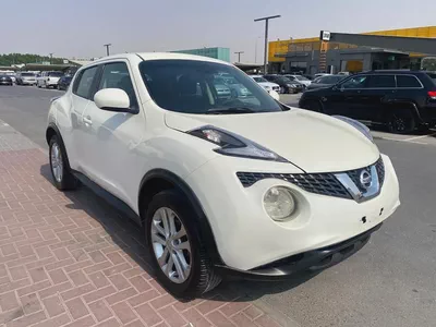 Nissan juke 2015 white color GCC calen car-1