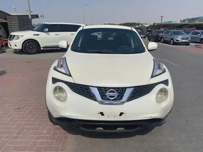 Nissan juke 2015 white color GCC calen car-2