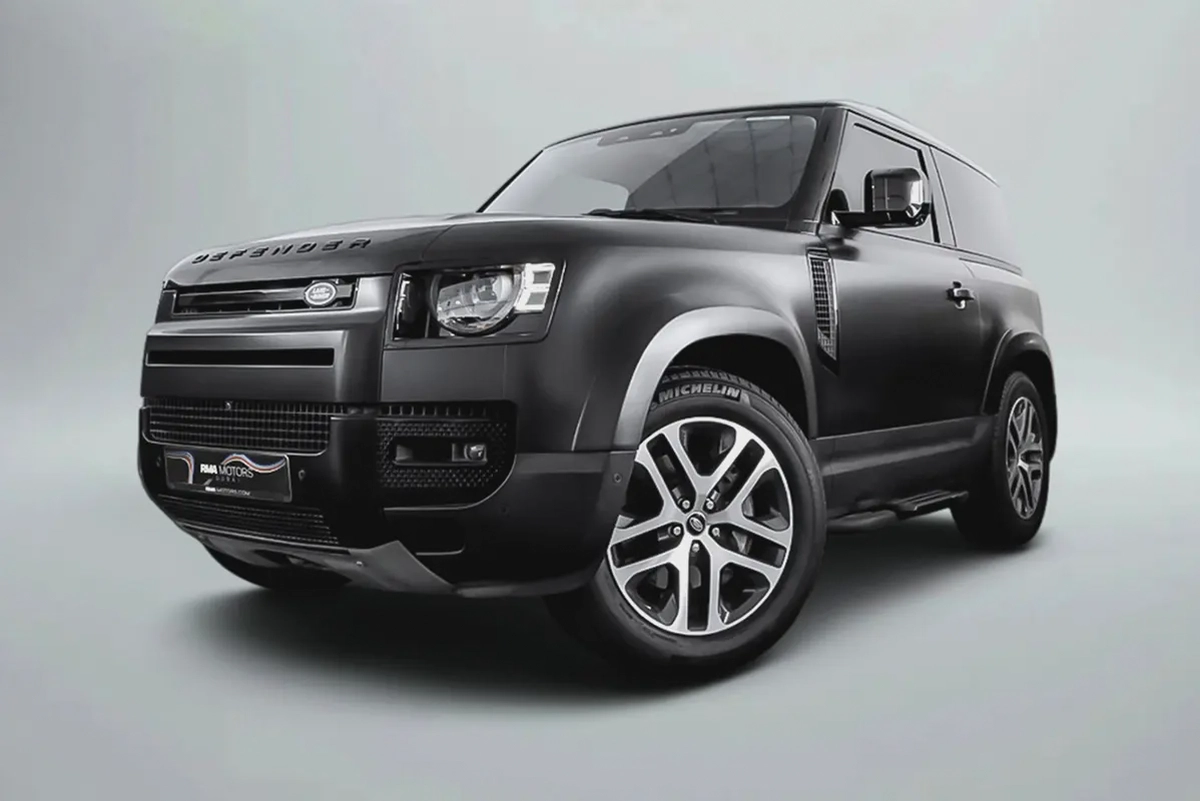 2022 Land Rover Defender 90 P400 HSE / Land Rover Warranty  Service Contract-4-4