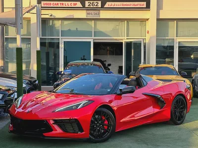 CHEVROLET CORVETTE C8 3LT GCC 2023
70th anniversary Hardtop Convertible 
Free Contract Service Till-0