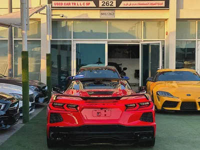 CHEVROLET CORVETTE C8 3LT GCC 2023
70th anniversary Hardtop Convertible 
Free Contract Service Till-3