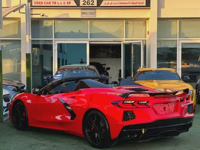 CHEVROLET CORVETTE C8 3LT GCC 2023
70th anniversary Hardtop Convertible 
Free Contract Service Till-4