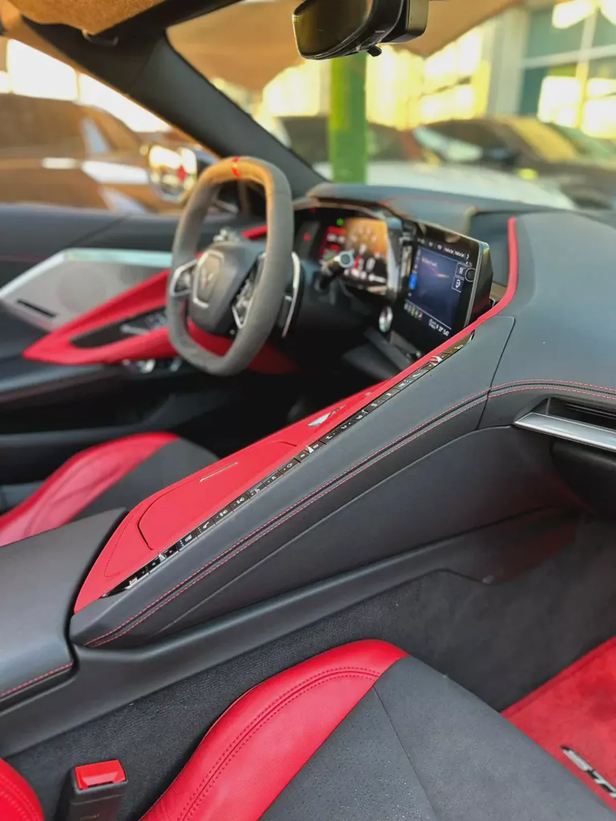 CHEVROLET CORVETTE C8 3LT GCC 2023
70th anniversary Hardtop Convertible 
Free Contract Service Till-8-8