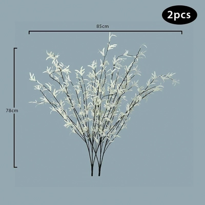 YATAI White Twigs Leaves Artificial Flowers For Decoration-4