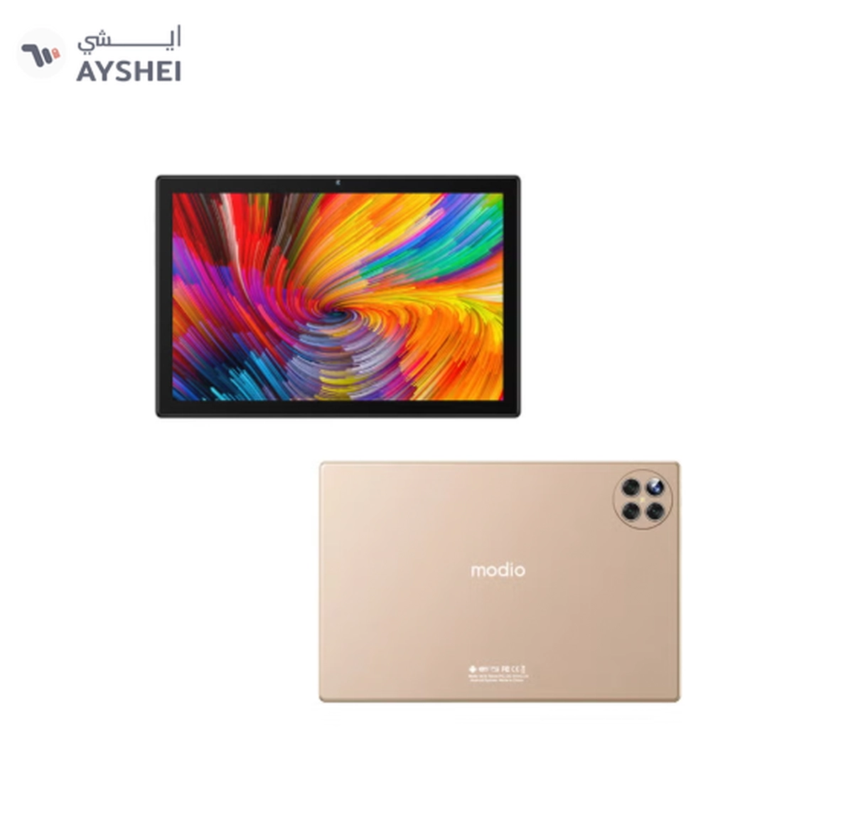 modio M19 5G Tablet PC 10.1 Inch with 8GB Ram 512GB ROM Gold-0-0