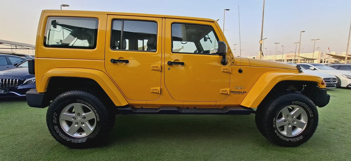 Jeep Wrangler Sahara 2015 GCC Specs - Excellent Condition-5-5