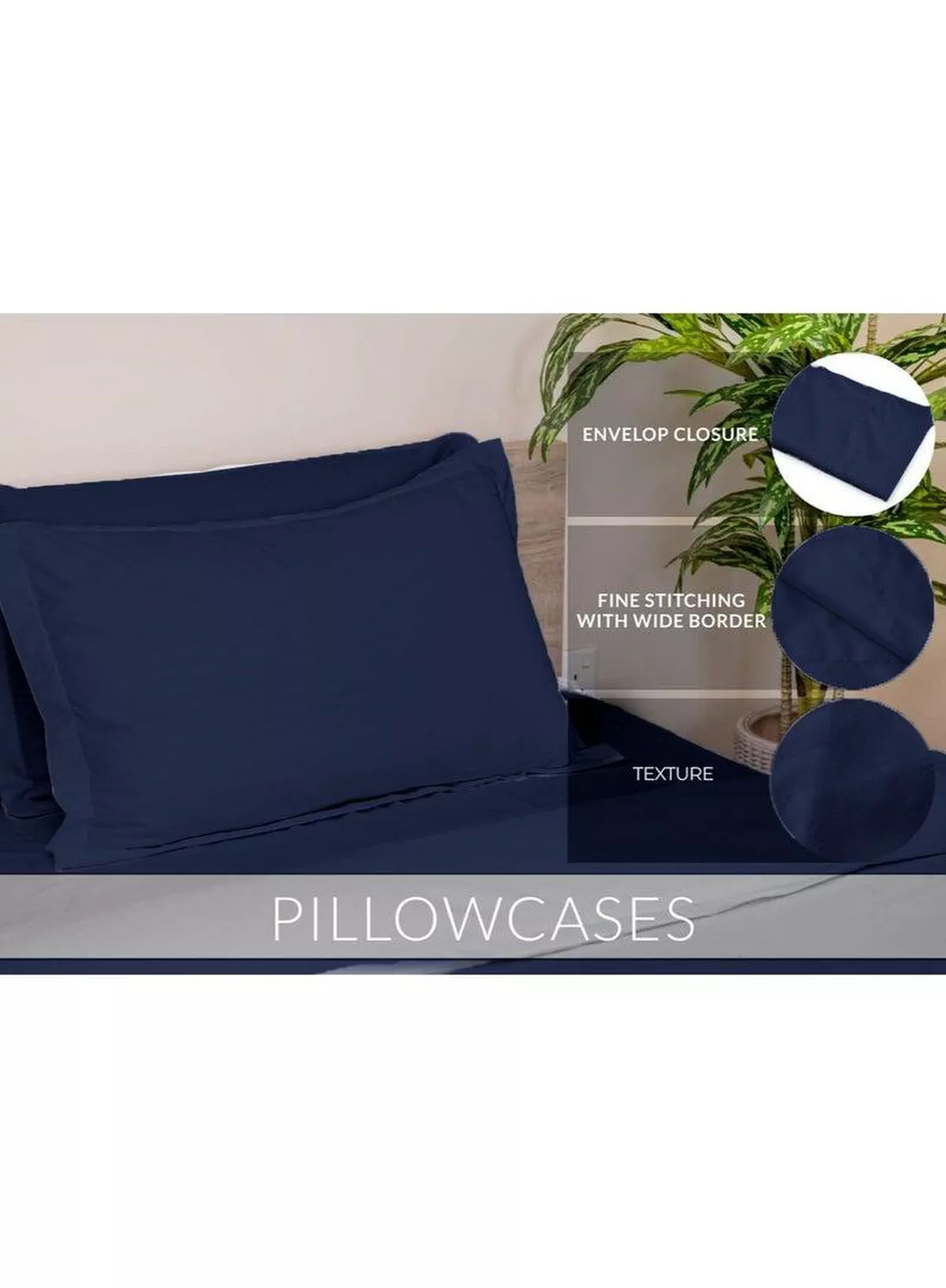 6-Piece Premium King Size Bedding Set, Navy Blue Striped Design and High-Quality Microfiber Hotel Luxury Bedsheet Soft Quilt Cover and Pillowcases-2-2
