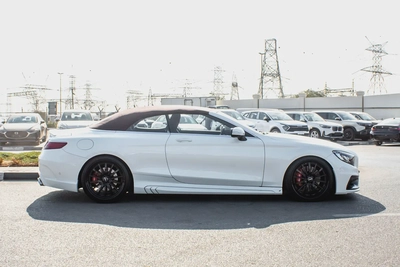 2017 - BENZ S550 CONVERTIBLE –IMMCAULATE CONDITION - | Only 35,000 KM | Full Option-3