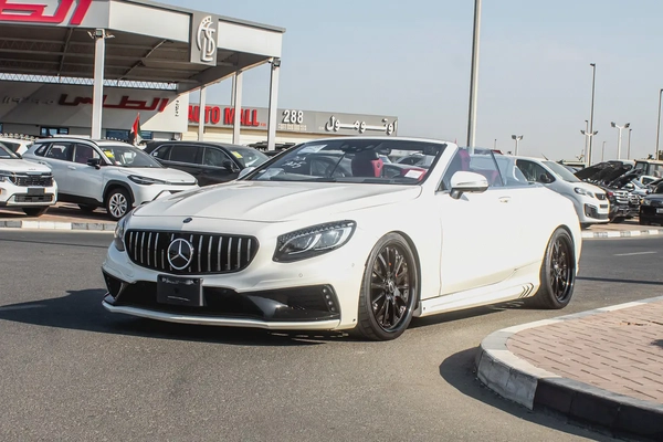 2017 - BENZ S550 CONVERTIBLE –IMMCAULATE CONDITION - | Only 35,000 KM | Full Option