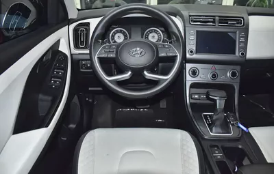 AED 981 EMi at 0% DP | Hyundai Creta ( 2024 Model ) in White Color GCC Specs-11