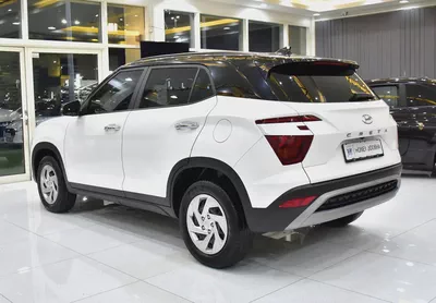 AED 981 EMi at 0% DP | Hyundai Creta ( 2024 Model ) in White Color GCC Specs-6