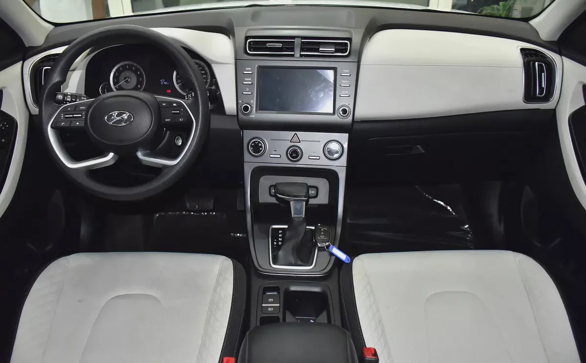 AED 981 EMi at 0% DP | Hyundai Creta ( 2024 Model ) in White Color GCC Specs-10-10