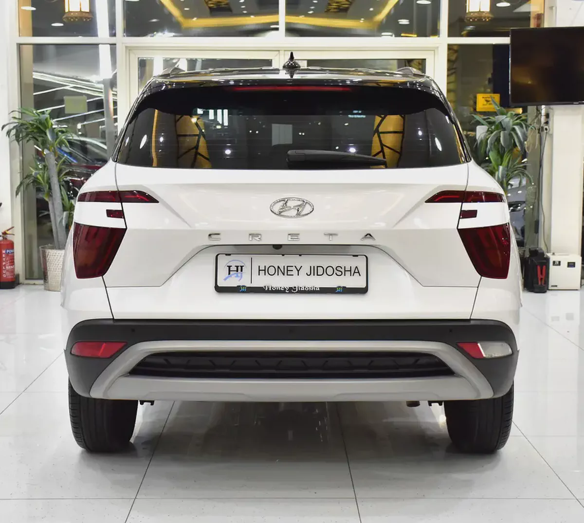 AED 981 EMi at 0% DP | Hyundai Creta ( 2024 Model ) in White Color GCC Specs-4-4