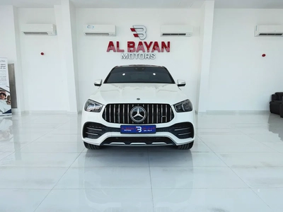 مرسيدس GLE 53 4matic coupe ابيض / احمر 2022 (خليجي)-4