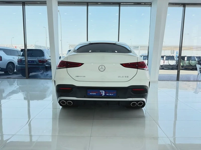 مرسيدس GLE 53 4matic coupe ابيض / احمر 2022 (خليجي)-5