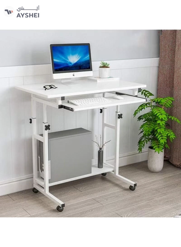 DubaiGallery Outdoor side table, small sofa, coffee table Mobile Laptop Table Sofa Side Laptop Notebook Desk PC Stand Height Adjustable, Portable and Sturdy Portable Computer Desk for Living Room