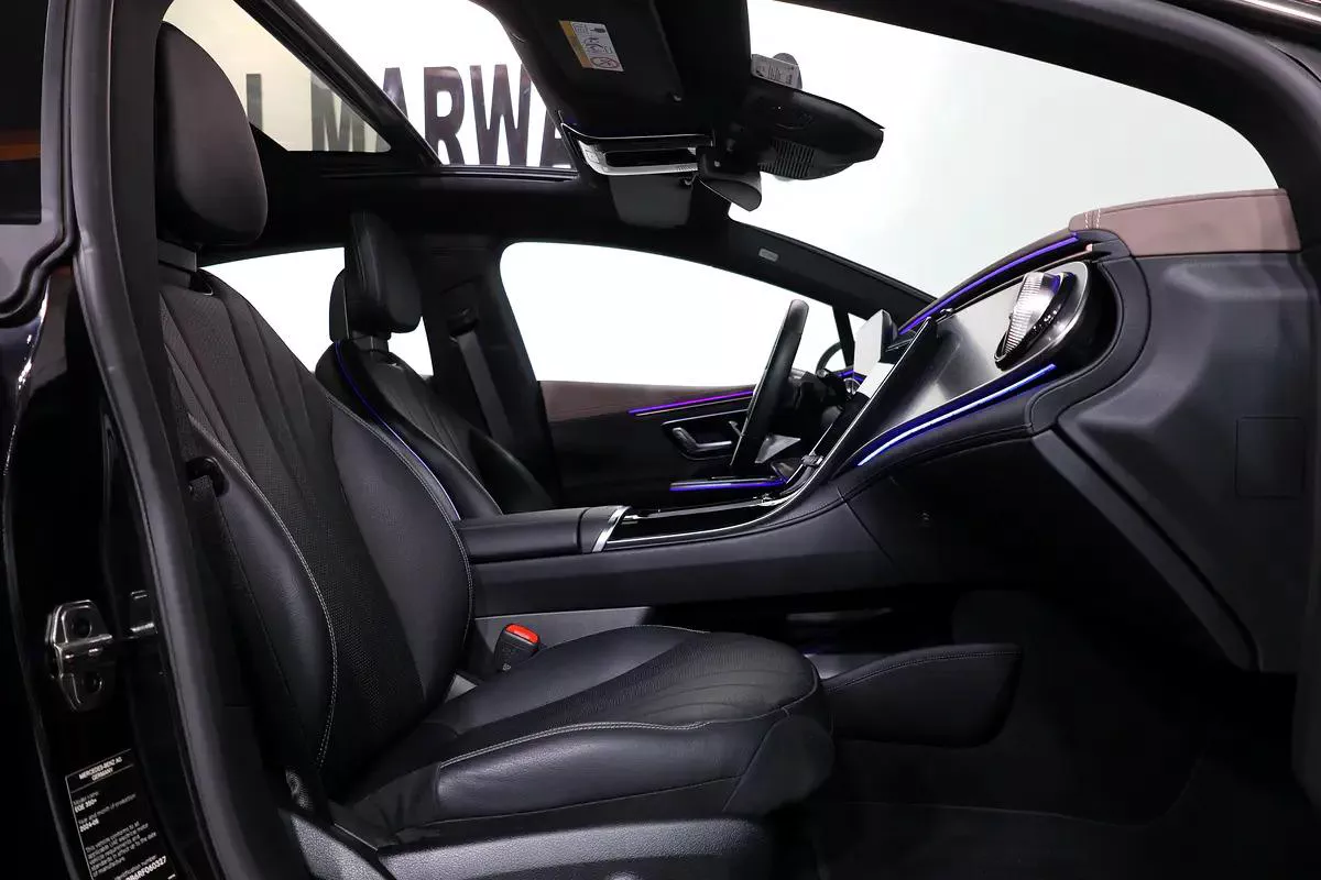 Mercedes EQE 350+ 2024 | GARGASH WARRANTY + SERVICE CONTRACT I GCC Specs |ACCIDENTS FREE-9-9