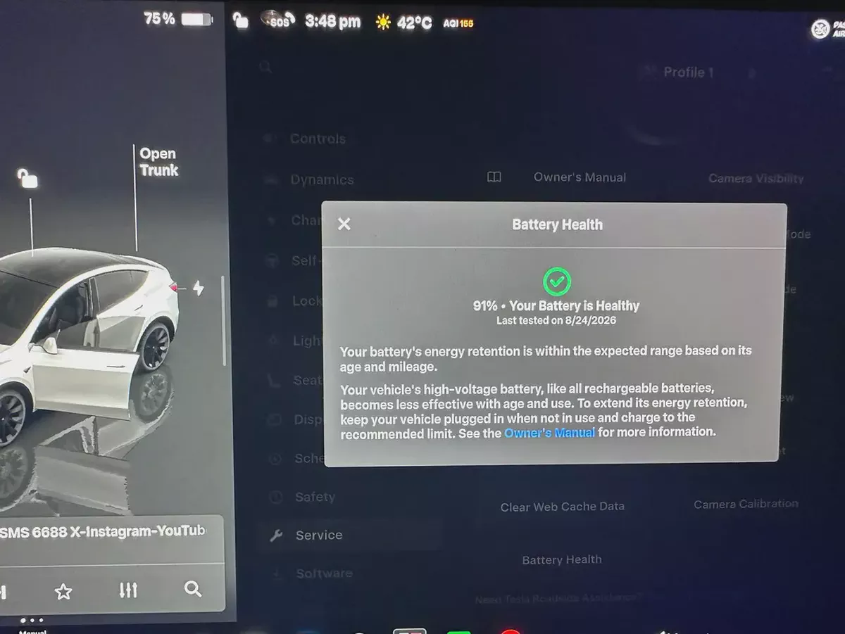 Tesla Model Y Long Range 2023 GCC Specs - Pristine Condition-14-14