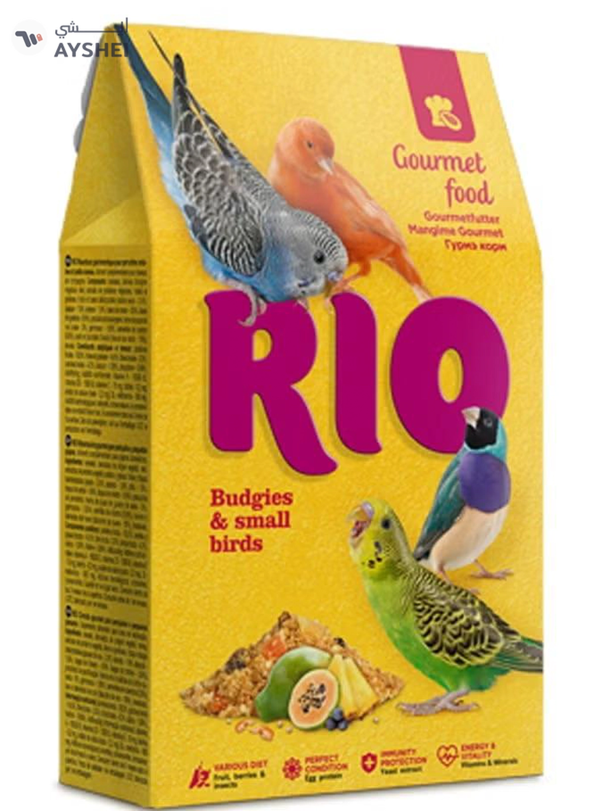  RIO Gourmet food for Budgies and Small Birds 250g