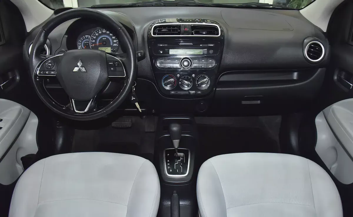 EXCELLENT DEAL for our Mitsubishi Attrage ( 2021 Model ) in Grey Color GCC Specs-10-10