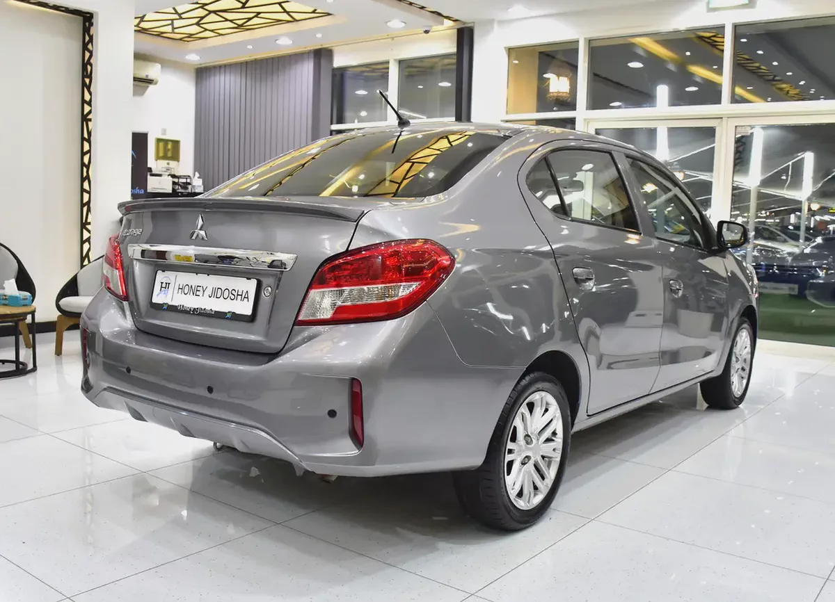 EXCELLENT DEAL for our Mitsubishi Attrage ( 2021 Model ) in Grey Color GCC Specs-5-5