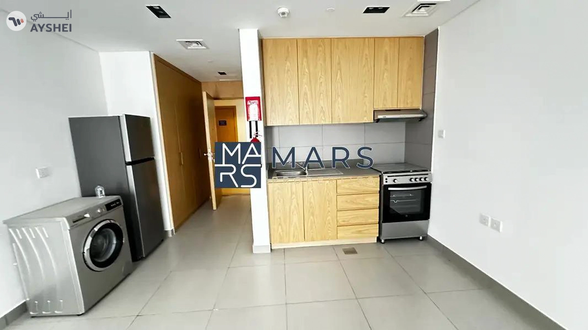 Freehold ready to move studio available for sale in Al Mamsha Sharjah with balcony