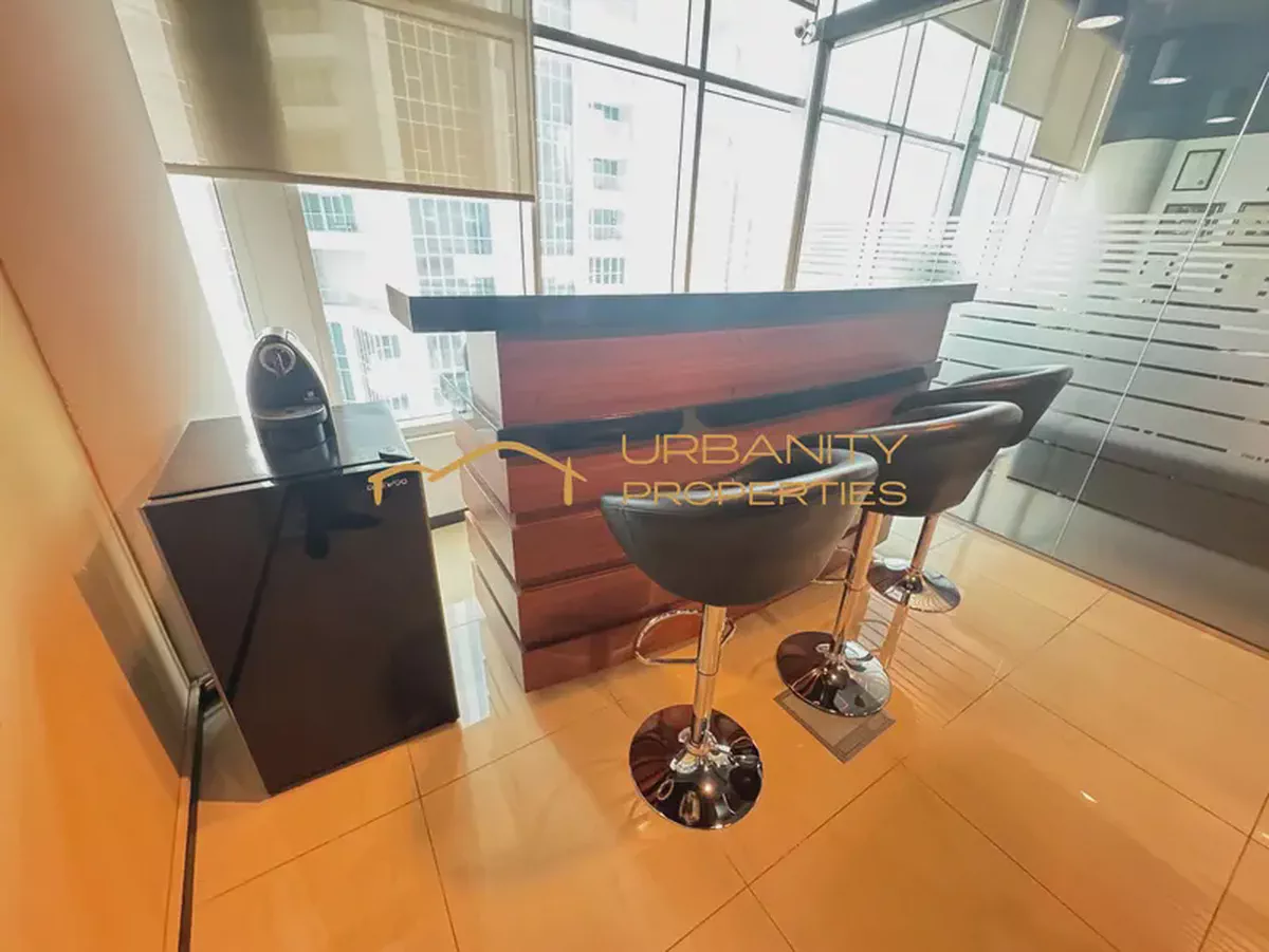 Fully Furnished Office | Prime Business Bay Location | 938 Sqft-1-1