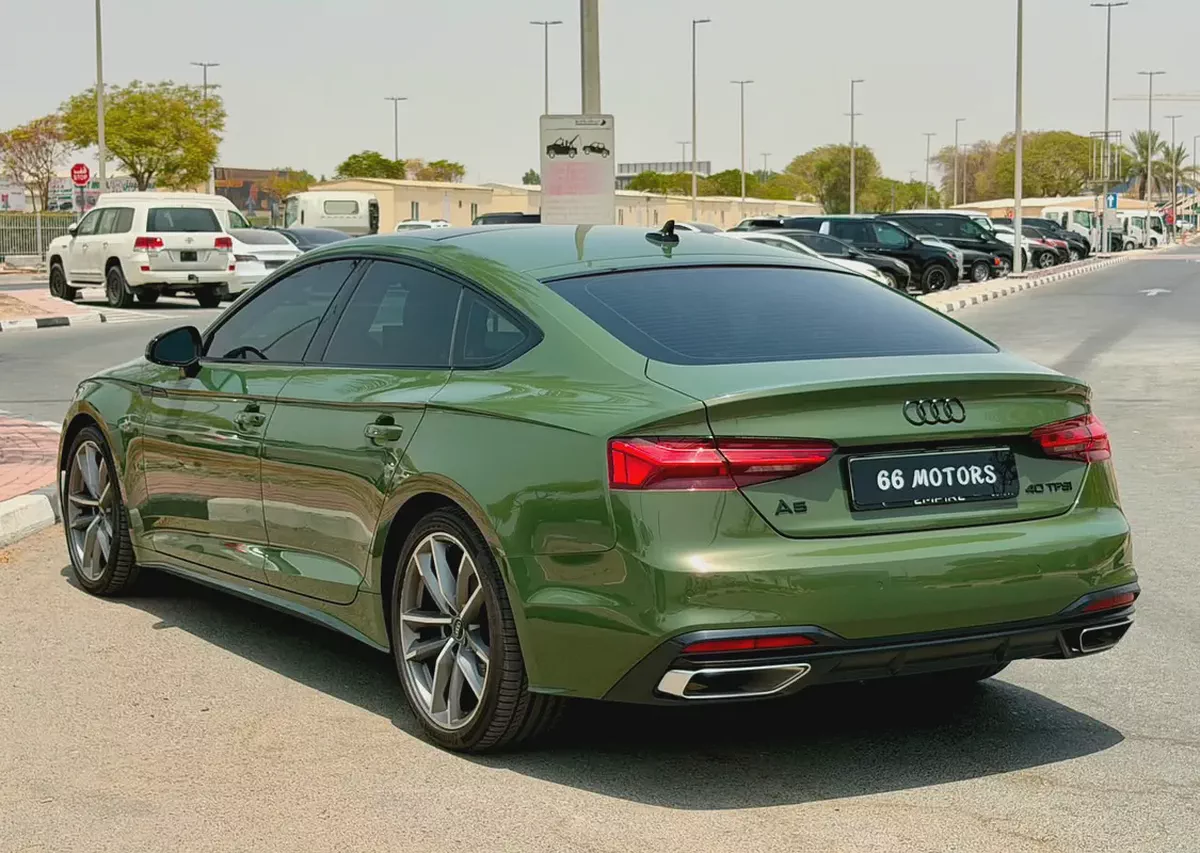 2023 Audi A5 40 TFSI GCC- UNDER WARRANTY AND SERVICE CONTRACT-4-4